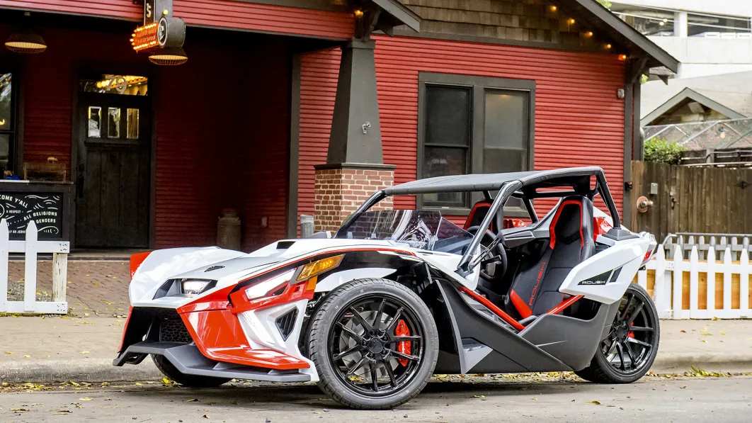 2023 Polaris Slingshot Roush Edition an exclusive graphics package